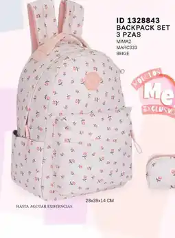 Price Shoes Mima2 backpack set oferta