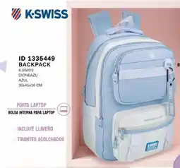 Price Shoes K-SWISS BACKPACK DIONEAZU oferta