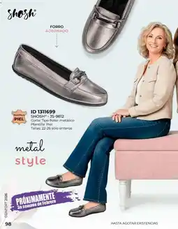 Price Shoes Shosh metal style oferta