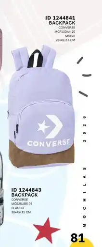 Price Shoes converse backpack oferta