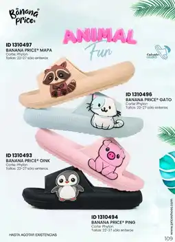 Price Shoes Banana Price Animal Fun oferta