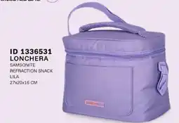 Price Shoes Samsonite Lonchera Refraction Snack Lila oferta