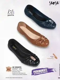 Price Shoes Shosh kit 3 pares oferta