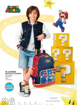 Price Shoes Mario Bros Mochila Ruedas oferta