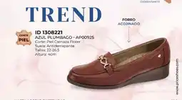 Price Shoes Trend Azul Plumbago oferta