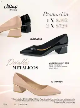 Price Shoes Viline Fashion Detalles Metálicos oferta