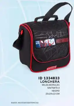 Price Shoes Miles Morales Lonchera oferta
