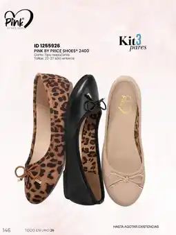 Price Shoes Pink by Price Shoes 2400 oferta