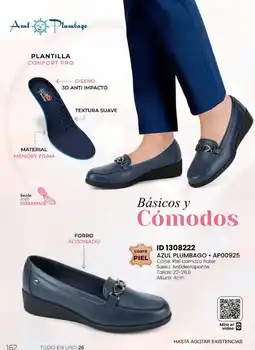 Price Shoes Azul Plumbago Básicos y Cómodos oferta