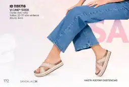 Price Shoes vi line sandalias oferta