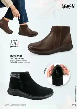 Price Shoes Shosh kit 2 pares oferta