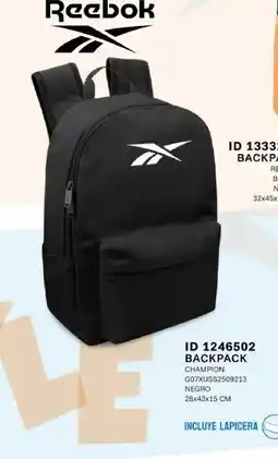 Price Shoes Reebok backpack oferta