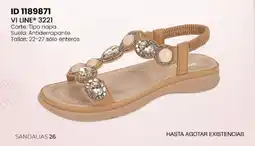 Price Shoes vi line sandalias oferta