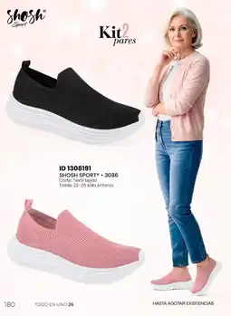 Price Shoes Shosh Sport Kit 2 pares oferta