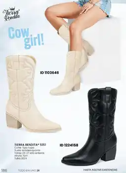 Price Shoes Tierra Bendita Cow girl! oferta