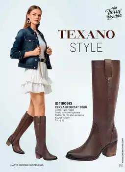 Price Shoes Tierra Bendita Texano Style oferta