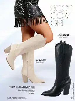 Price Shoes Tierra Bendita Deluxe Boot Cow Girl oferta
