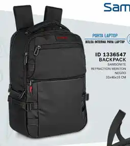 Price Shoes Samsonite Backpack Refraction Meriton oferta