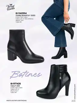 Price Shoes Tierra Bendita Botines oferta