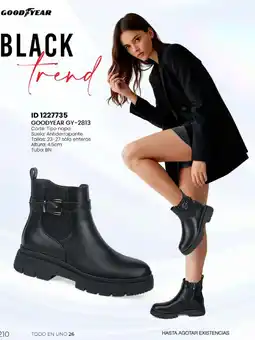 Price Shoes Goodyear black trend oferta
