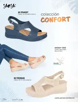 Price Shoes shosh colección confort oferta