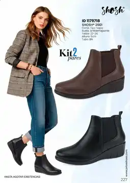 Price Shoes Shosh Kit 2 pares oferta