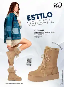 Price Shoes Pink by Price Shoes 6252 oferta
