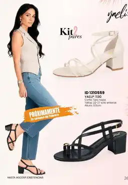 Price Shoes yaeli kit 2 pares oferta