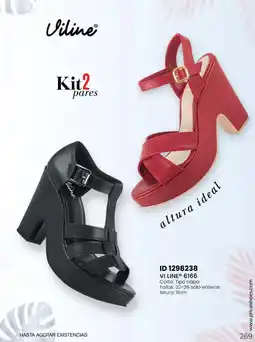 Price Shoes Viline Kit 2 pares oferta