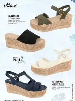 Price Shoes Viline Kit 2 pares oferta