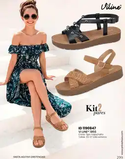 Price Shoes Viline Kit 2 pares oferta