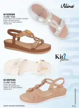 Price Shoes Viline Kit 2 pares oferta
