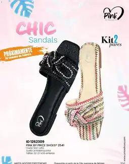 Price Shoes Pink By Price Shoes Chic Sandals oferta