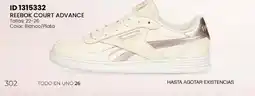Price Shoes reebok court advance oferta