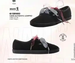 Price Shoes Vans Authentic Lowpro oferta