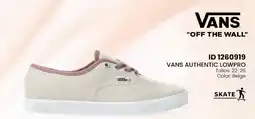 Price Shoes Vans authentic lowpro oferta