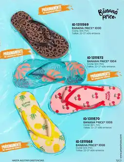 Price Shoes Banana Price 1000 oferta