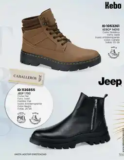 Price Shoes Jeep Jeep 1700 oferta