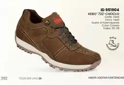 Price Shoes Kebo 722-choclo oferta