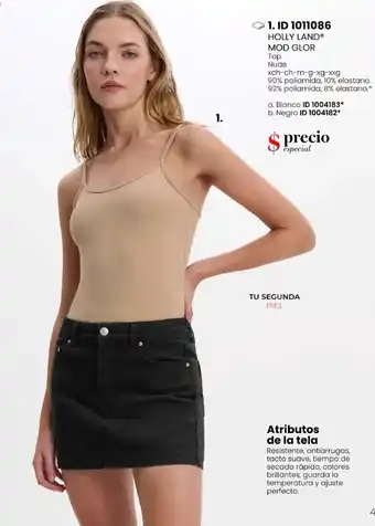 Holly Land Top Nude