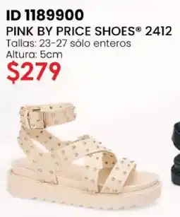 Price Shoes Pink by Price Shoes 2412 oferta