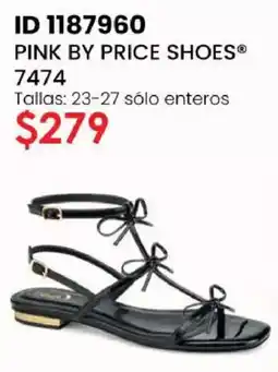 Price Shoes Pink by Price Shoes 7474 oferta