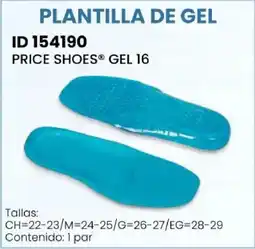 Price Shoes Price Shoes Gel 16 oferta