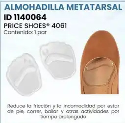 Price Shoes Price Shoes Almohadilla Metatarsal oferta