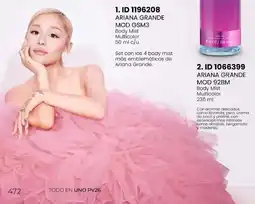 Price Shoes ariana grande body mist multicolor oferta