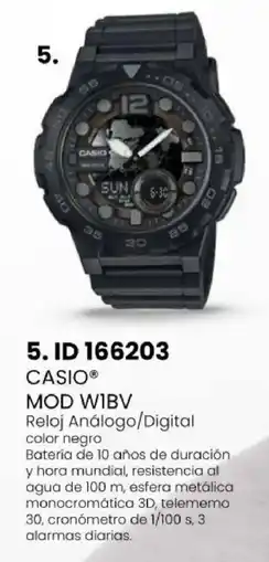 Price Shoes casio reloj analogo/digital color negro oferta
