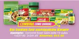 Soriana Súper Knorr consomé pollo oferta