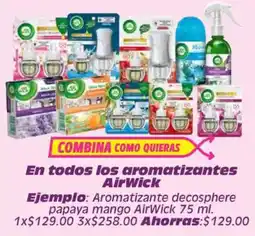 Soriana Súper AirWick aromatizantes oferta