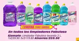 Soriana Súper Fabuloso limpiadores oferta
