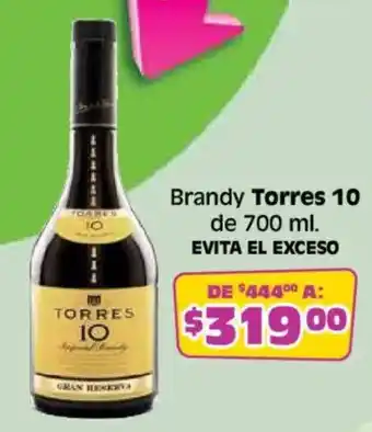 Soriana Híper Brandy Torres 10 oferta